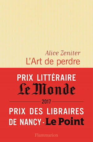 couverture du livre L'ART DE PERDRE