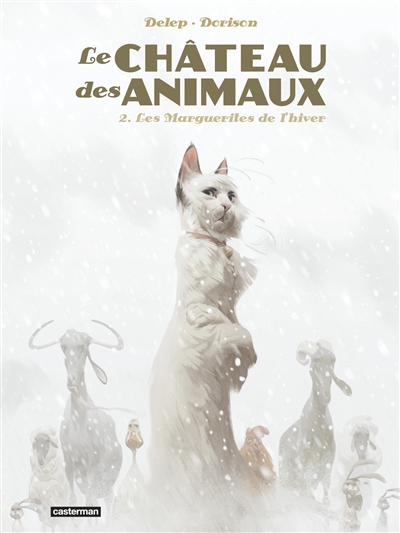 couverture du livre LE CHATEAU DES ANIMAUX - T02 - LES MARGUERITES DE L-HIVER