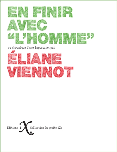 couverture du livre EN FINIR AVEC L-HOMME - CHRONIQUE DA UNE IMPOSTURE