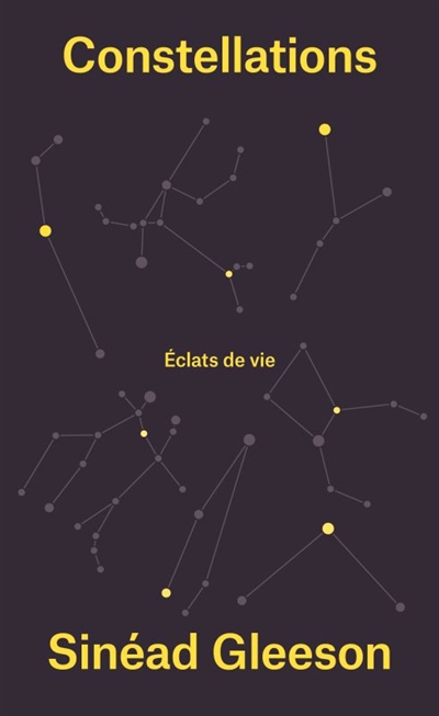 couverture du livre CONSTELLATIONS - ECLATS DE VIE