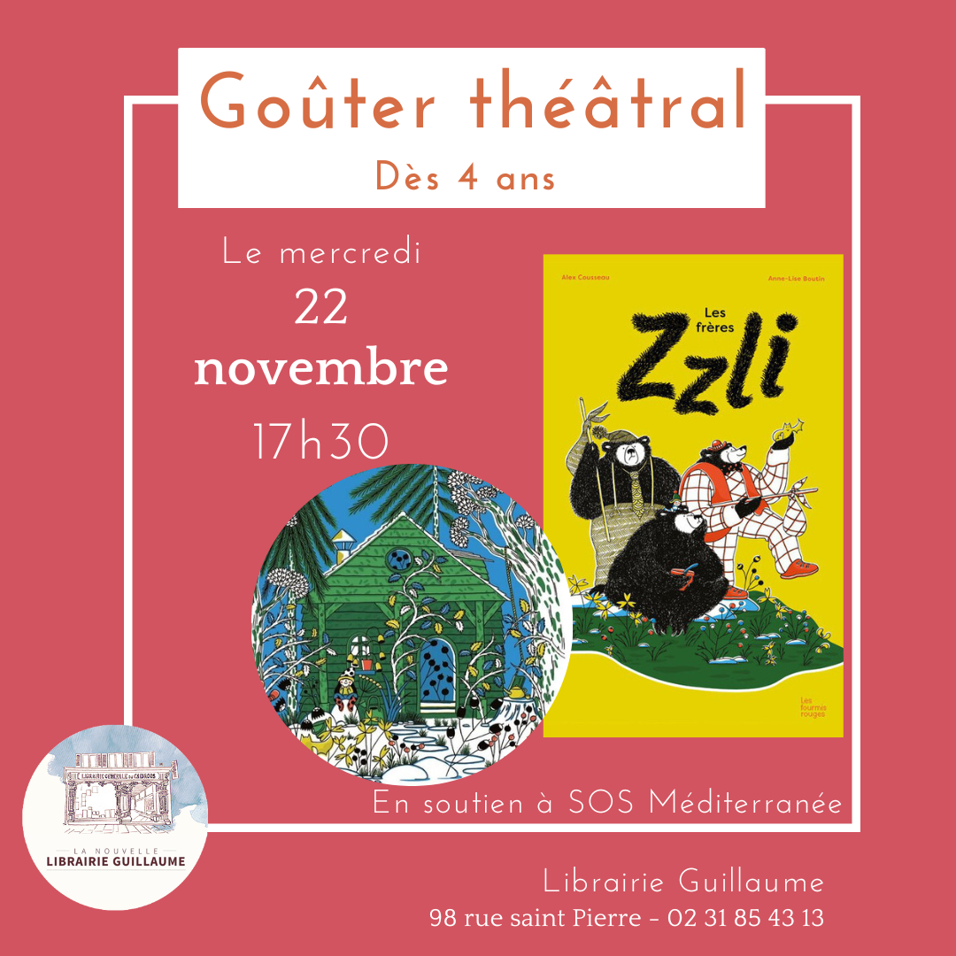 Goûter théâtral - Les frères Zzli - En soutien à SOS Méditerranée 